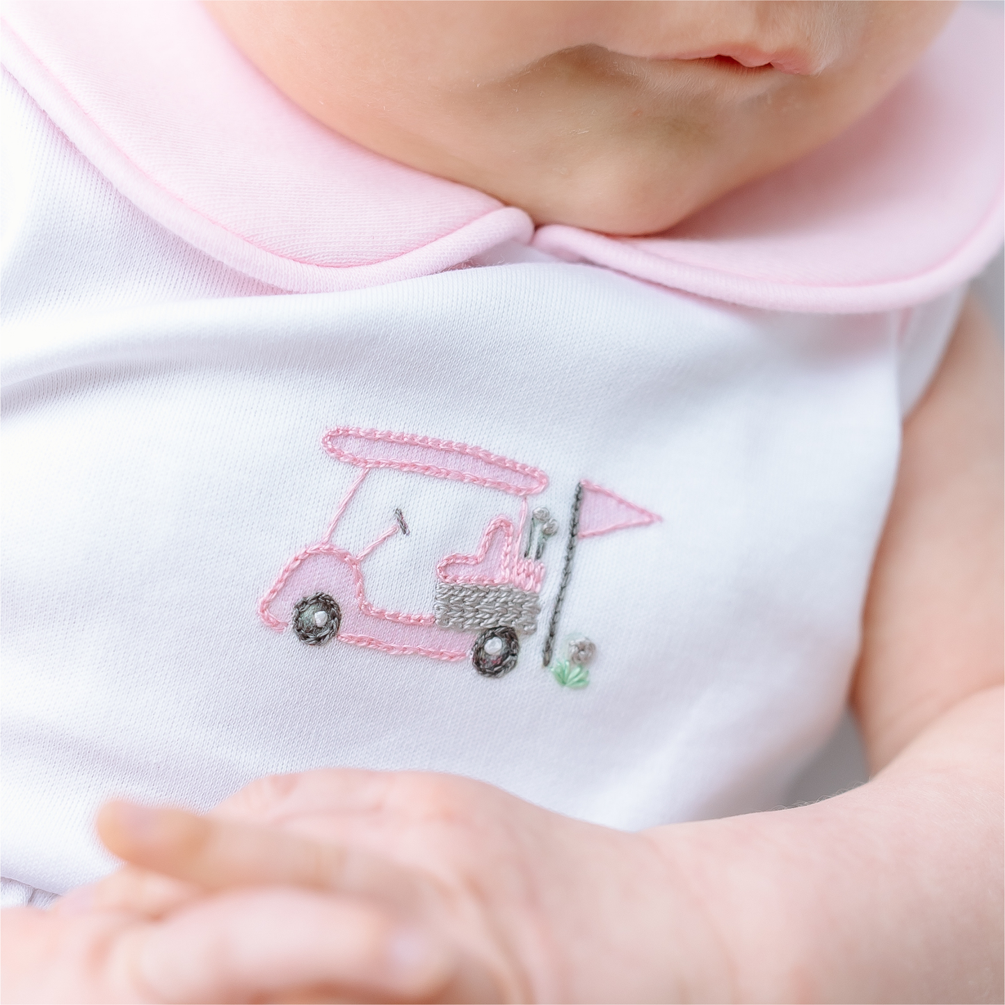 Little Golfer Collared Bubble