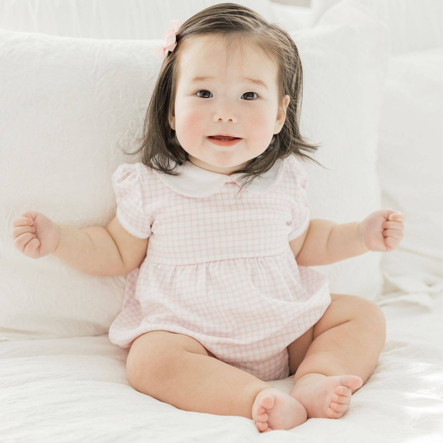 Pink Peek-A-Boo Wishes Collared Bubble