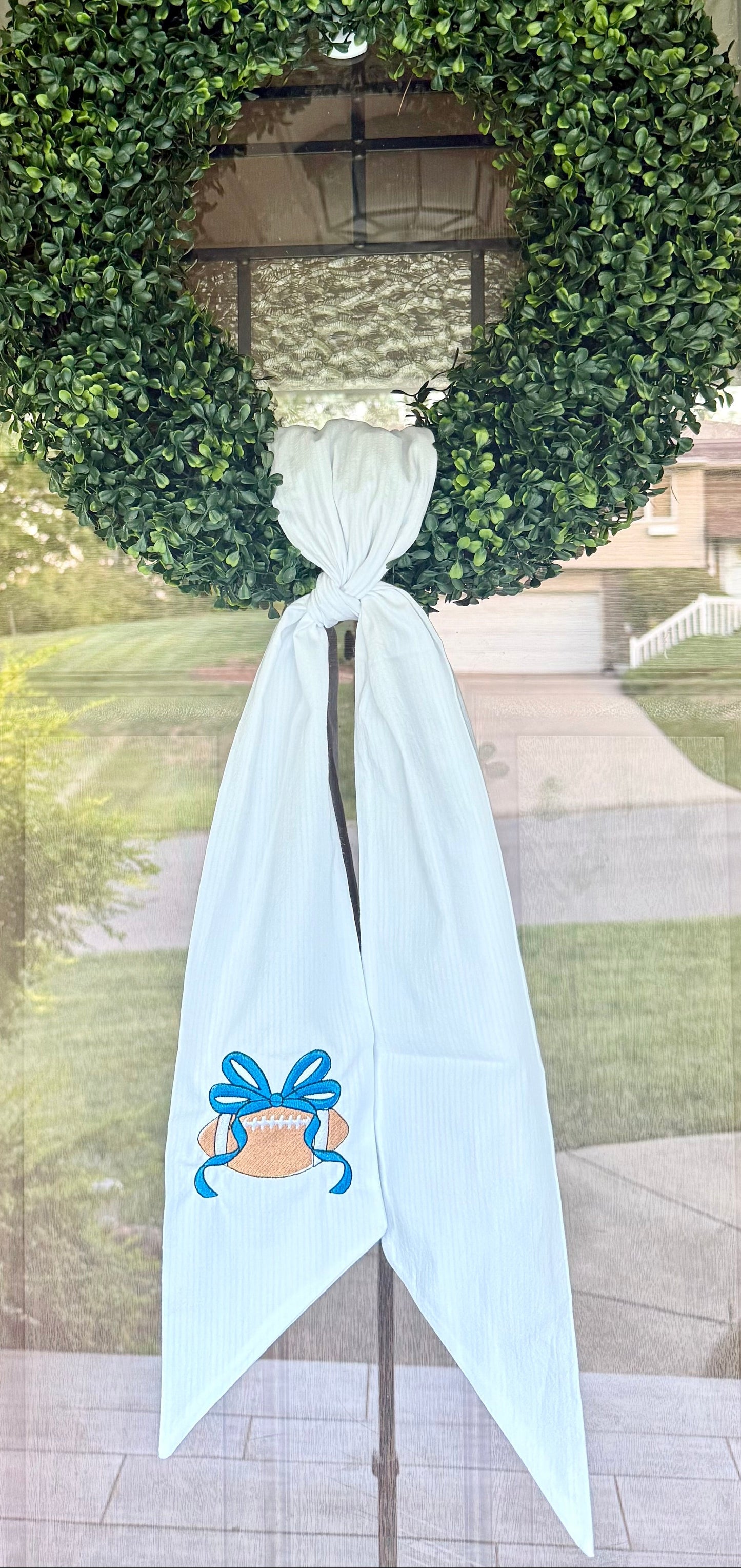 Sports Wreath Sash